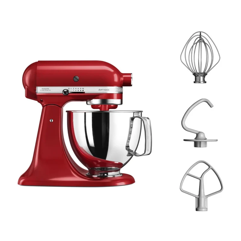 Küchenmaschine, Artisan, Kippbarem Food Processor, Kaiserrot