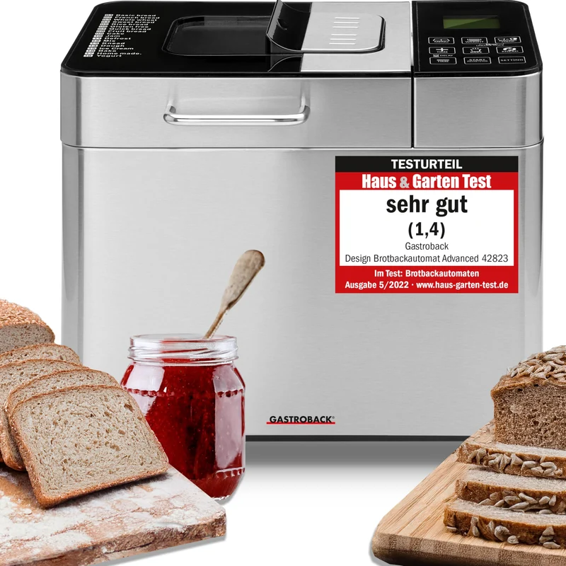 Vollautomatische Brotbackmaschine + 18 Programmen inkl
