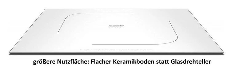 2-in-1 Mikrowelle mit Grill. Boden mit Mikrowellenreflektor, Edelstaahl