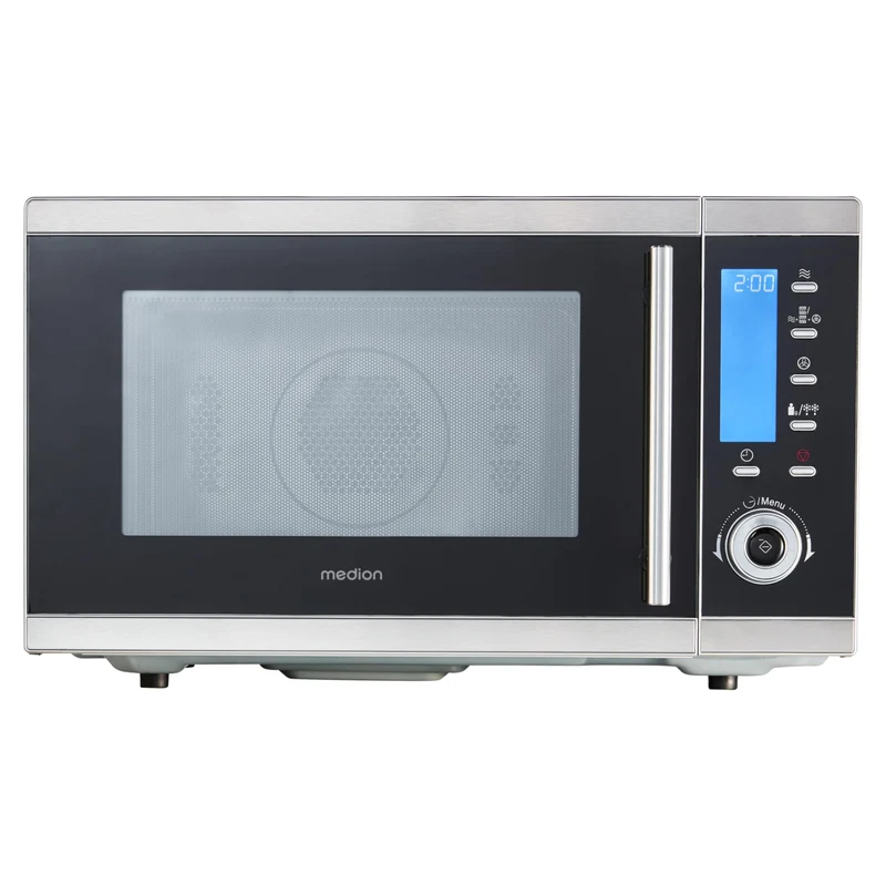 MD 15501 4 in 1 Mikrowelle mit Grill 25 Liter, 2500 Watt Heißluft