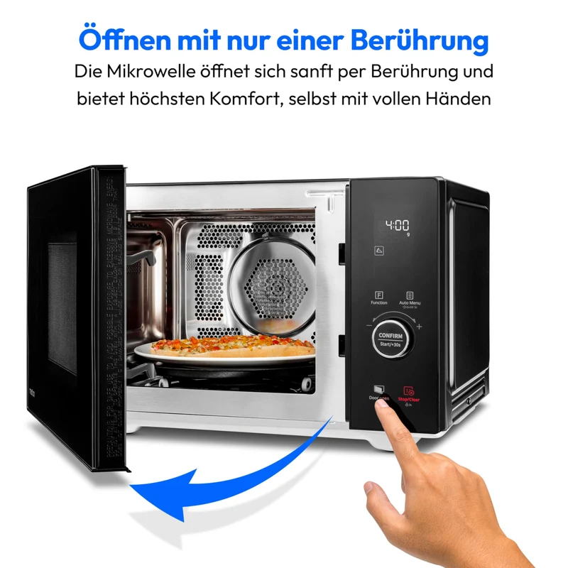 Mikrowelle mit Grill und Heißluft 25 Liter 2100 WattHeißluftfunktion