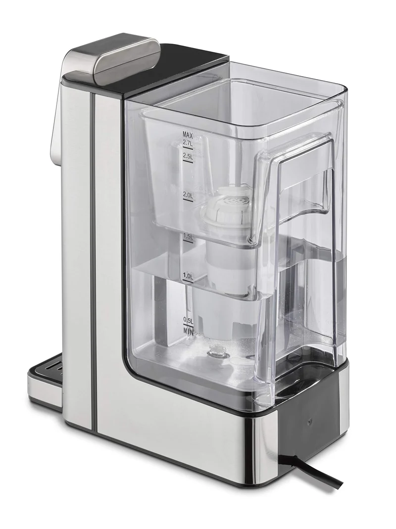 HW 660 Heißwasserspender, Edelstahl, Schwarz