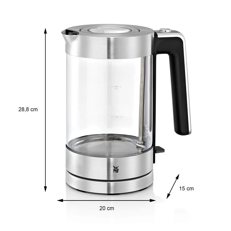 Lono Wasserkocher Glas 1,7 Liter, Sonstige