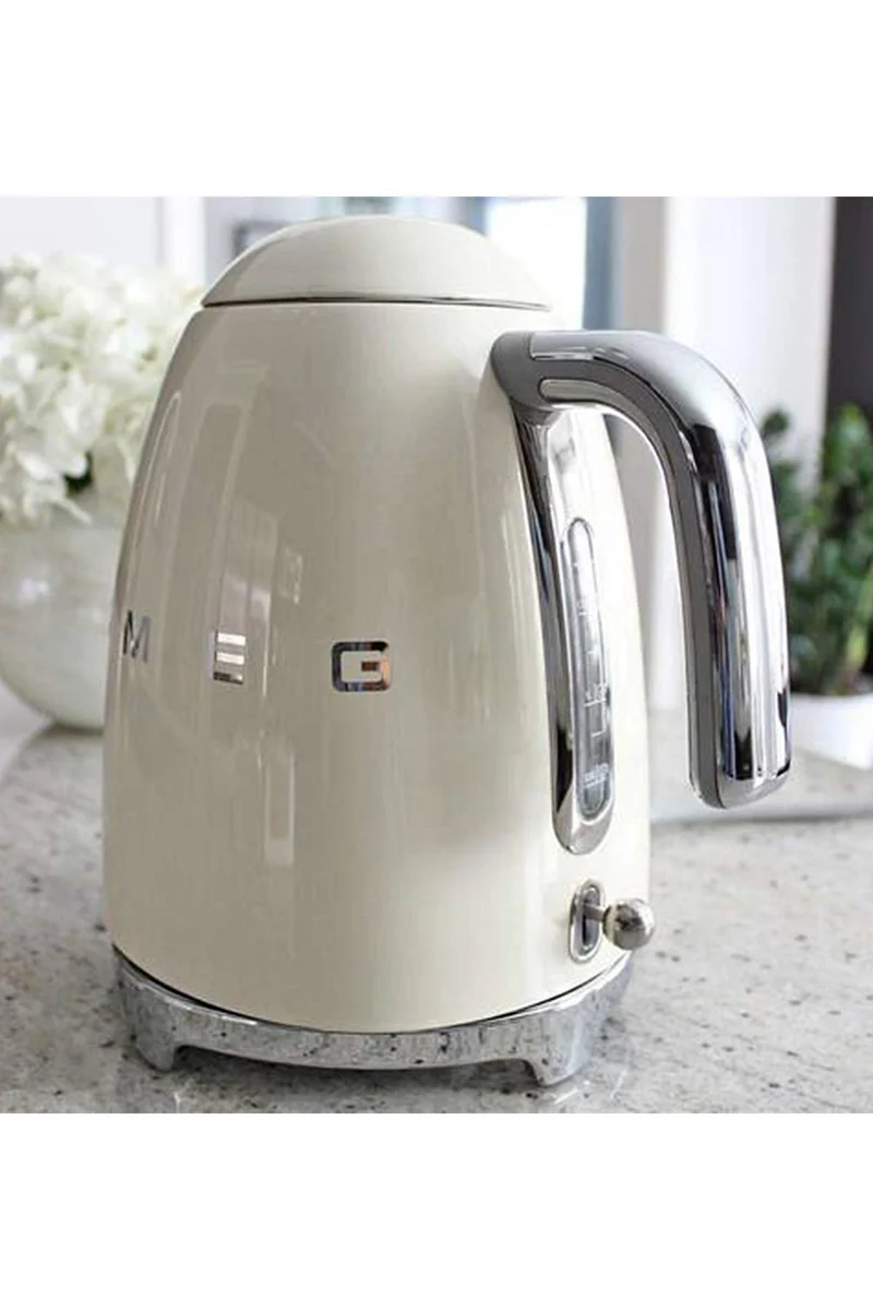 1.7L Wasserkocher, Soft-Opening-Kannenverschluss, Weiß