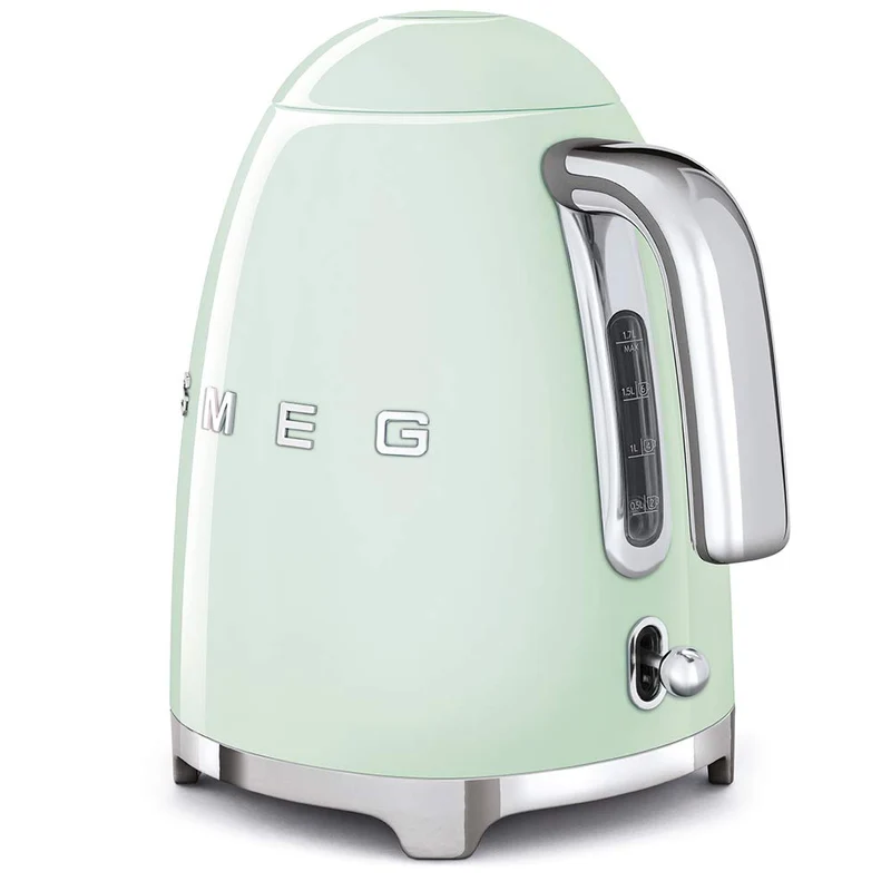 1.7L Wasserkocher, Soft-Opening-Kannenverschluss, Pastellgrün