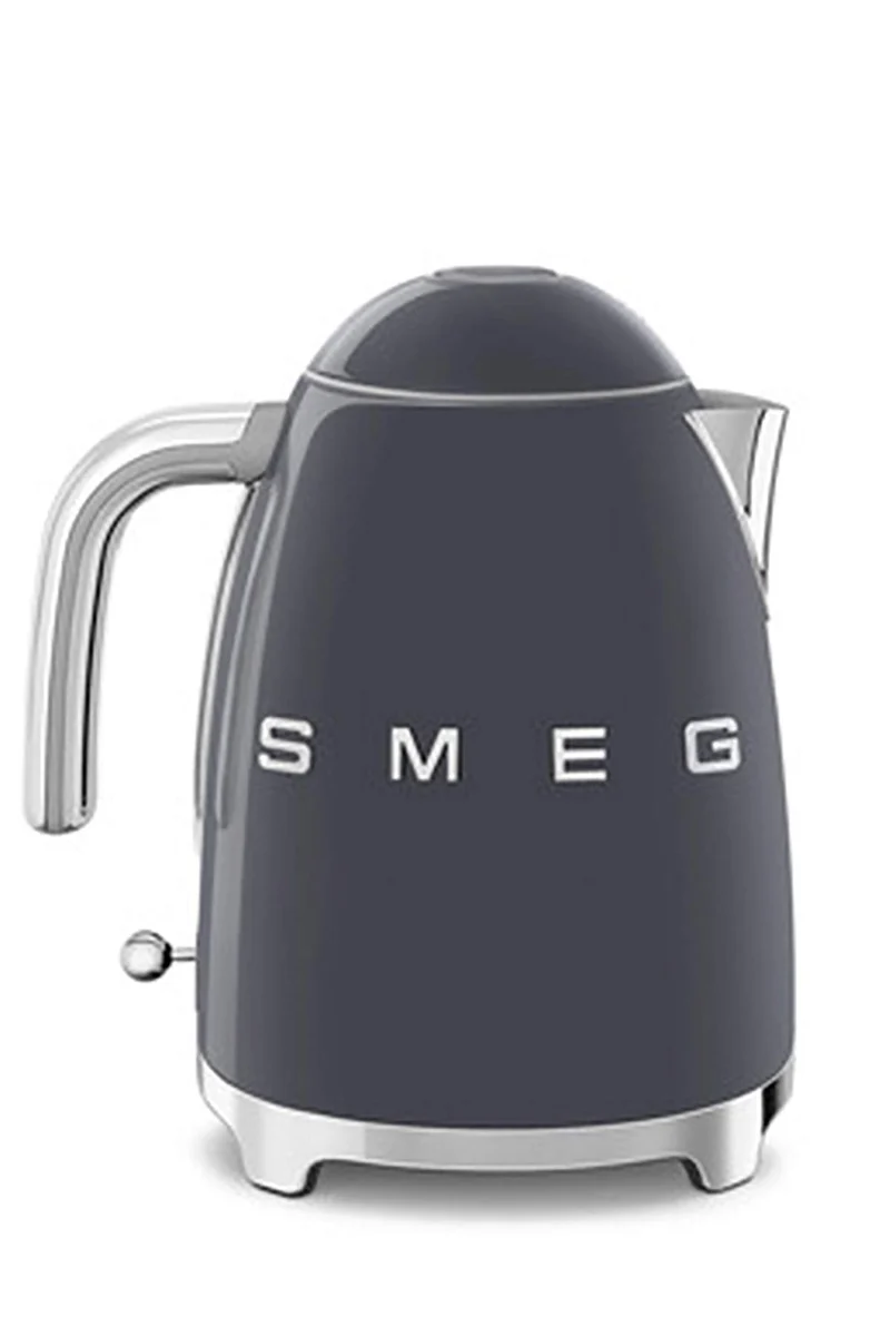 1.7L Wasserkocher, Soft-Opening-Kannenverschluss, Grau