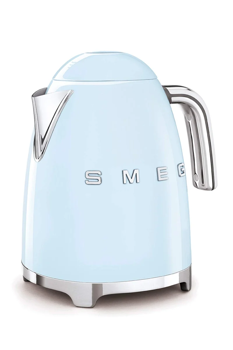 1.7L Wasserkocher, Soft-Opening-Kannenverschluss, Pastellblau