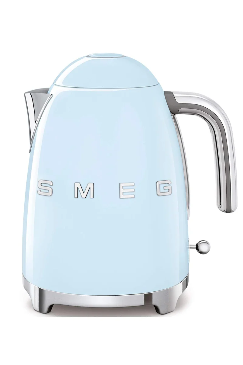 1.7L Wasserkocher, Soft-Opening-Kannenverschluss, Pastellblau