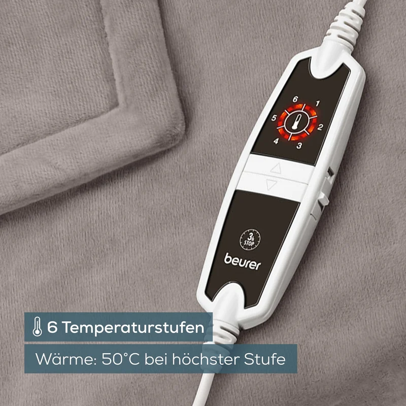 Beurer HD 150 XXL Cosy Taupe Wärmezudecke