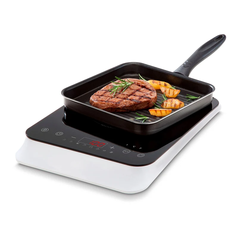 Induktionskochfeld 1 Platte, Induktionskochplatte 20 cm, Induktionsplatte mit 2.000 Watt