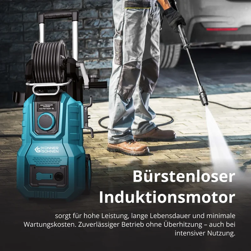"Könner & Söhnen" Hochdruckreiniger KS PW160V-BL