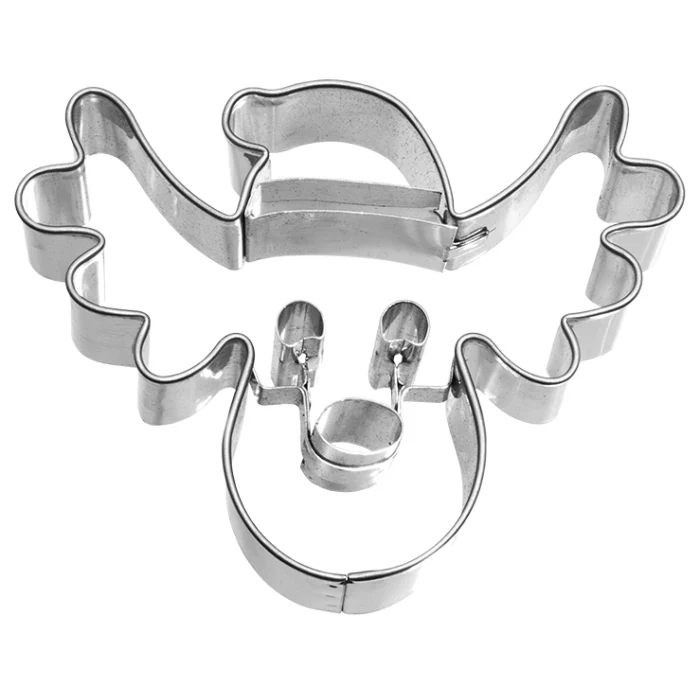 Ausstechform 'Rentierkopf', 8 cm, Edelstahl n