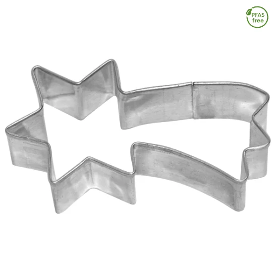 Ausstechform 'Komet', 5,5 cm, Weißblech n