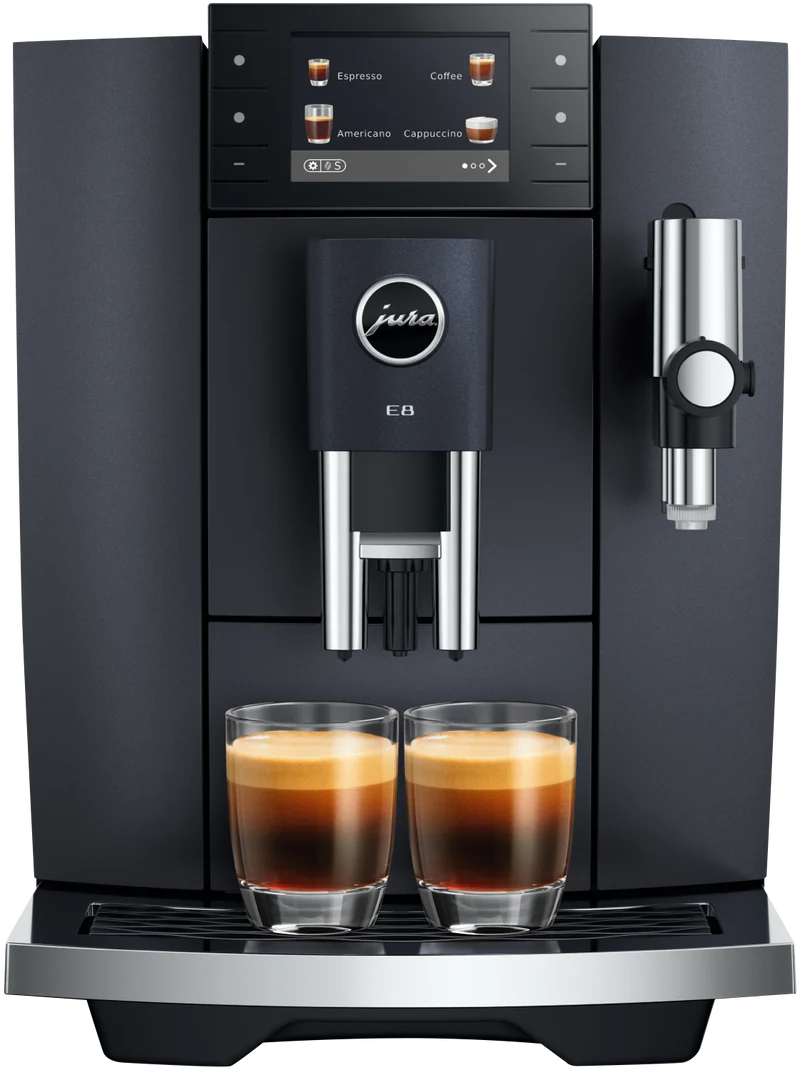 JURA E8 Cosmic Black Automatic Coffee Machine