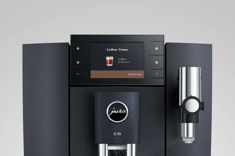 JURA E8 Cosmic Black Automatic Coffee Machine
