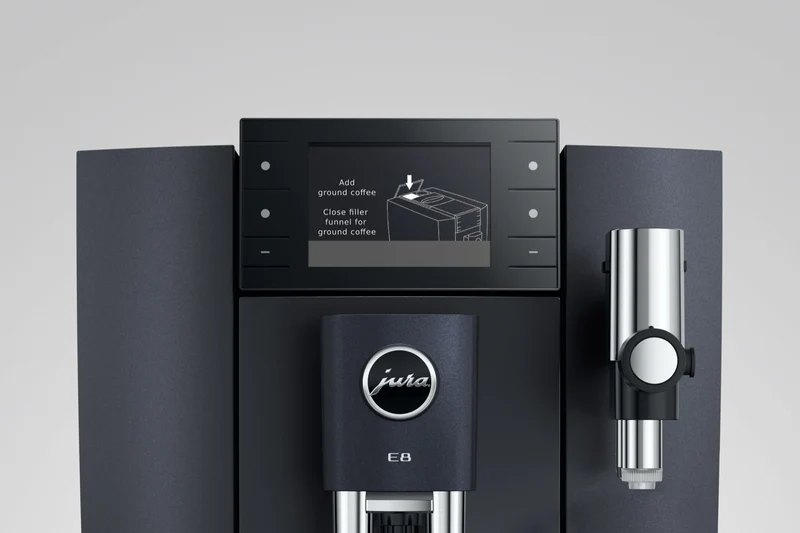 JURA E8 Cosmic Black Automatic Coffee Machine