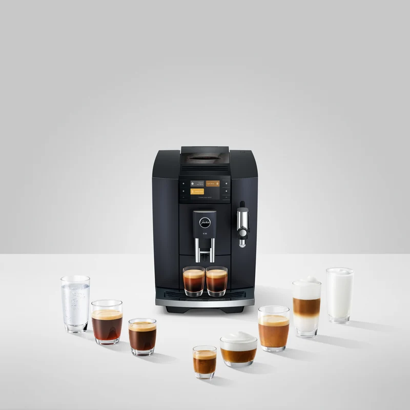 JURA E8 Cosmic Black Automatic Coffee Machine