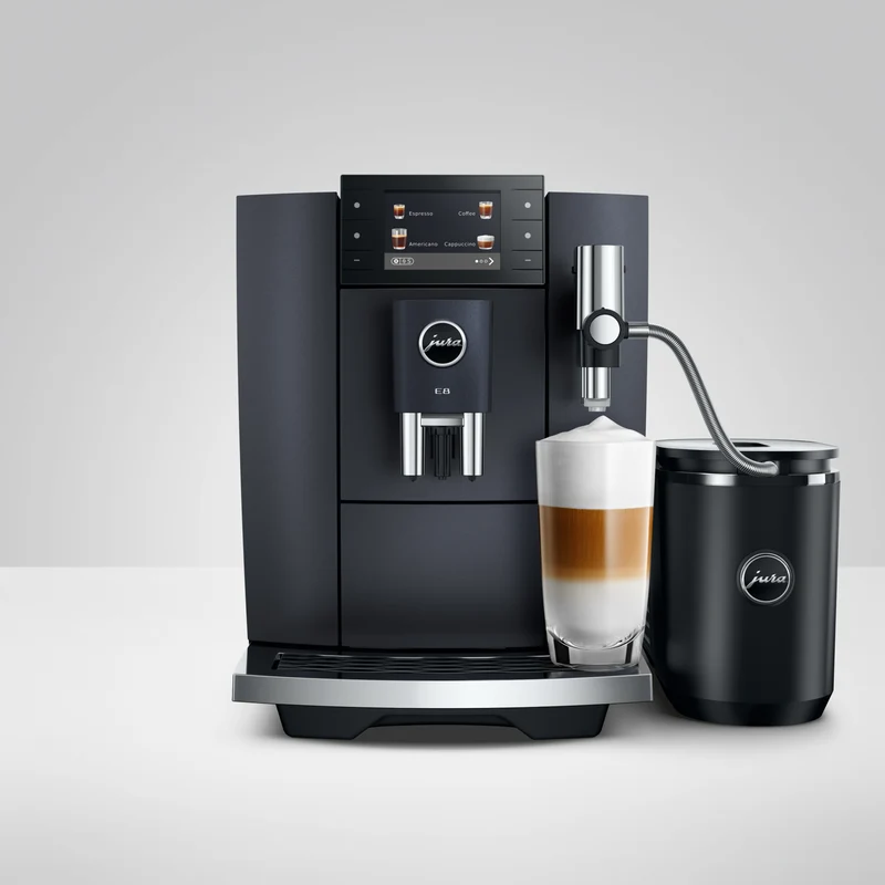 JURA E8 Cosmic Black Automatic Coffee Machine