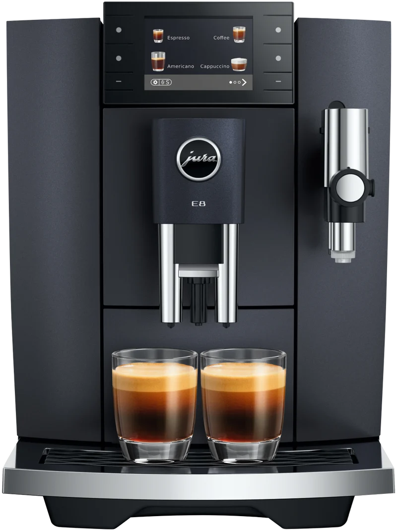 JURA E8 Cosmic Black Automatic Coffee Machine