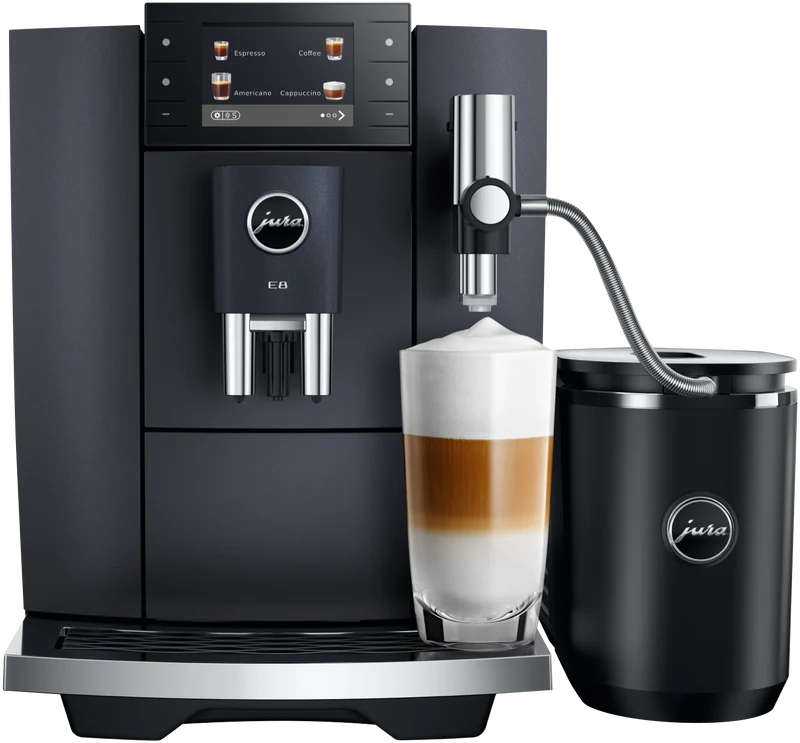 JURA E8 Cosmic Black Automatic Coffee Machine