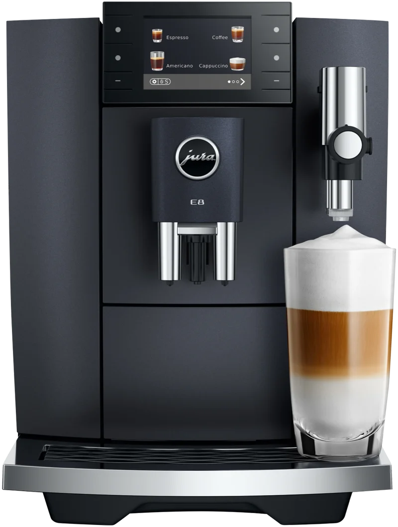 JURA E8 Cosmic Black Automatic Coffee Machine