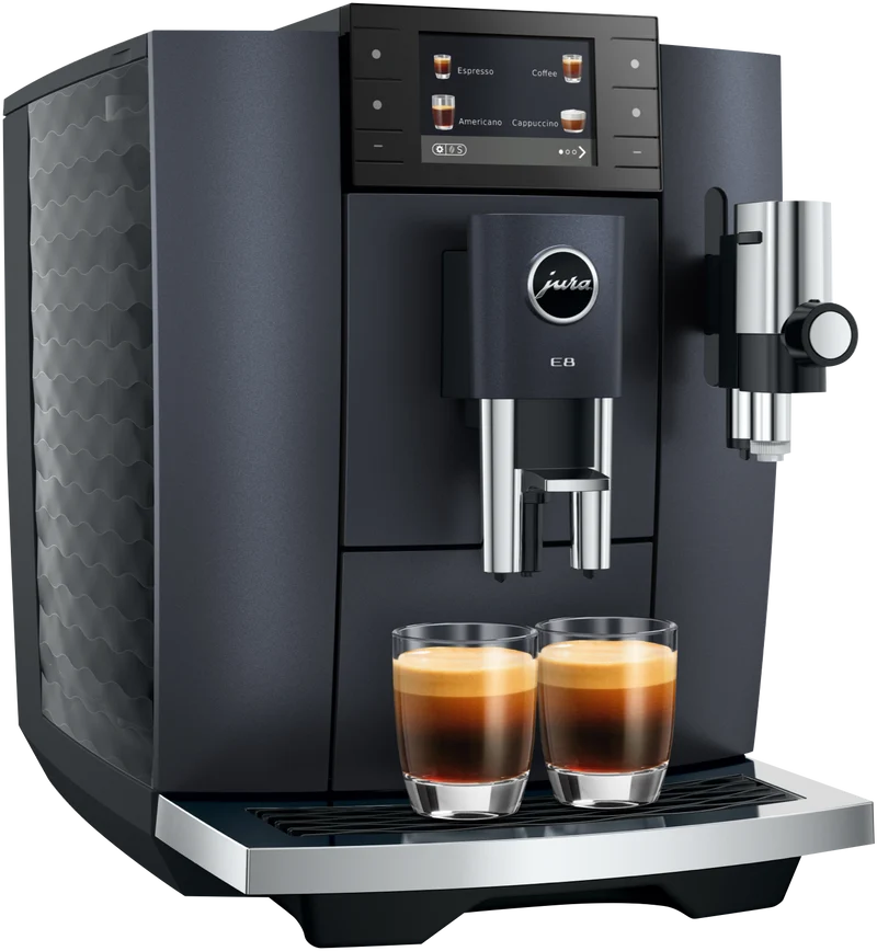 JURA E8 Cosmic Black Automatic Coffee Machine