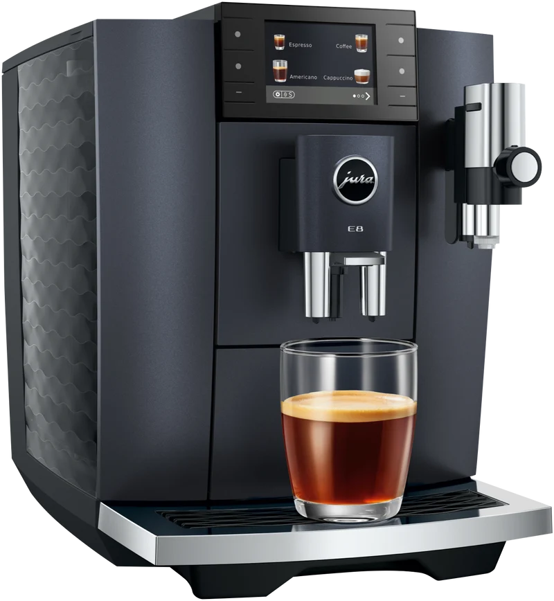 JURA E8 Cosmic Black Automatic Coffee Machine