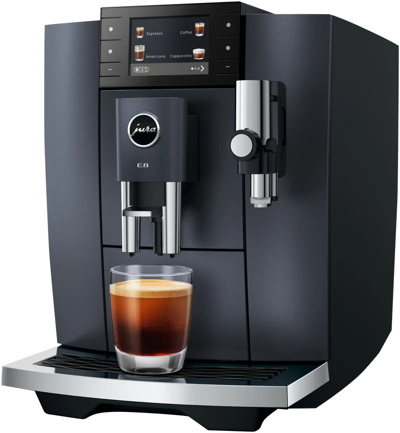 JURA E8 Cosmic Black Automatic Coffee Machine