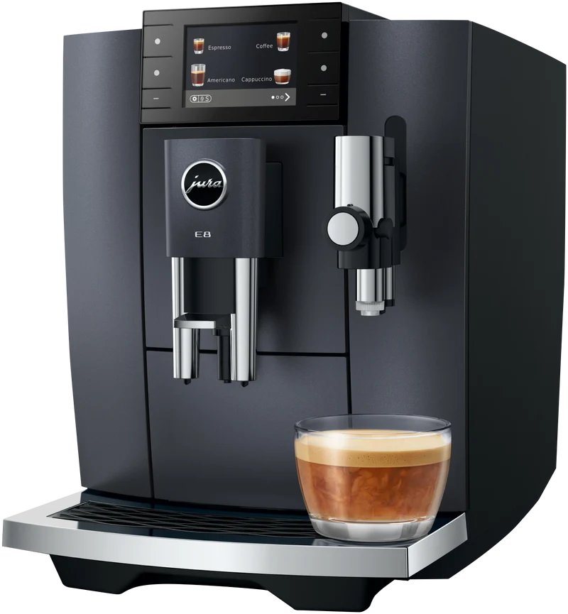 JURA E8 Cosmic Black Automatic Coffee Machine