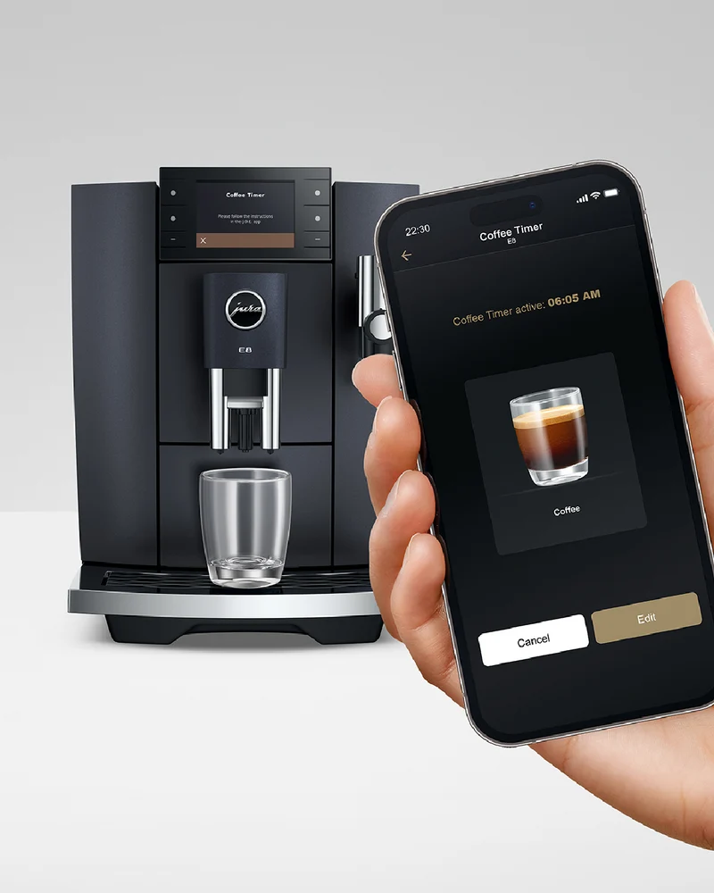 JURA E8 Cosmic Black Automatic Coffee Machine