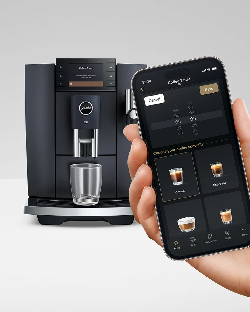 JURA E8 Cosmic Black Automatic Coffee Machine