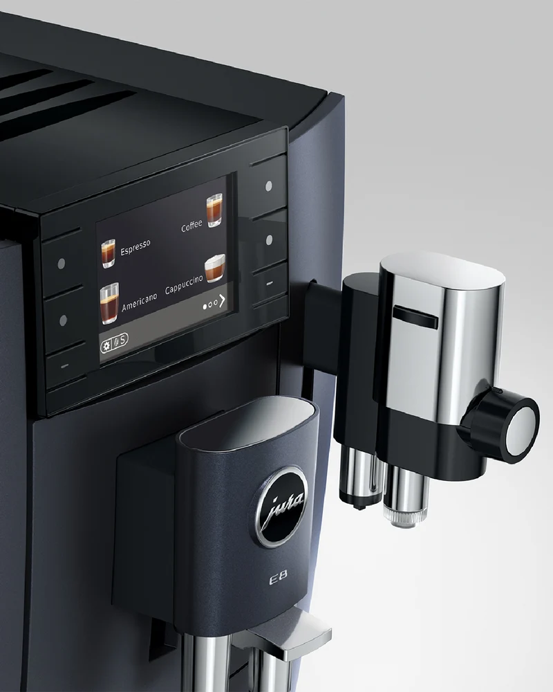 JURA E8 Cosmic Black Automatic Coffee Machine
