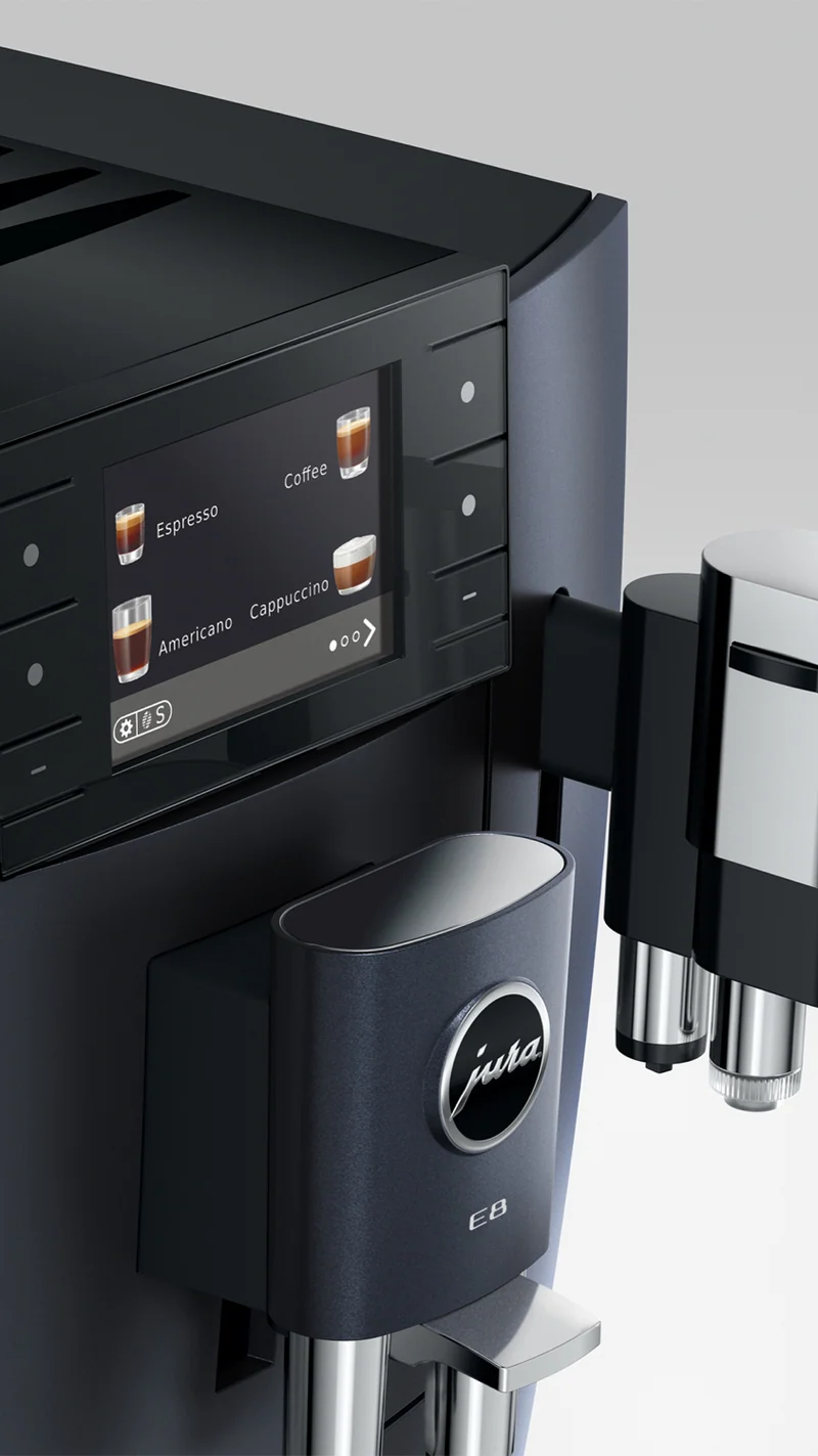 JURA E8 Cosmic Black Automatic Coffee Machine