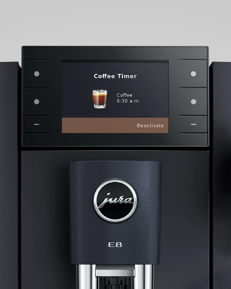 JURA E8 Cosmic Black Automatic Coffee Machine