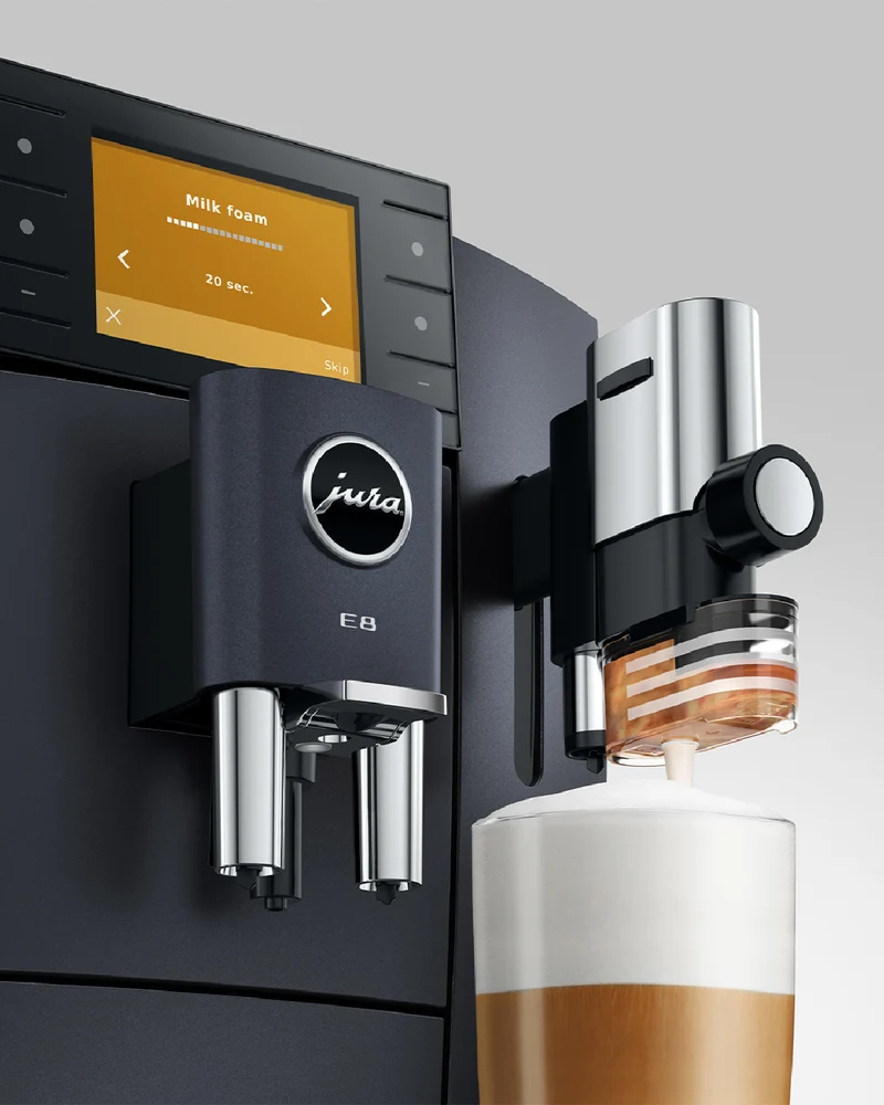 JURA E8 Cosmic Black Automatic Coffee Machine