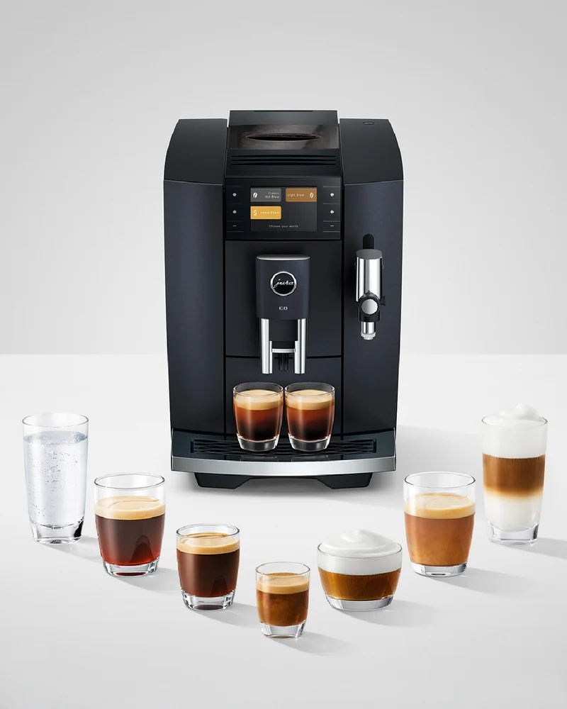 JURA E8 Cosmic Black Automatic Coffee Machine