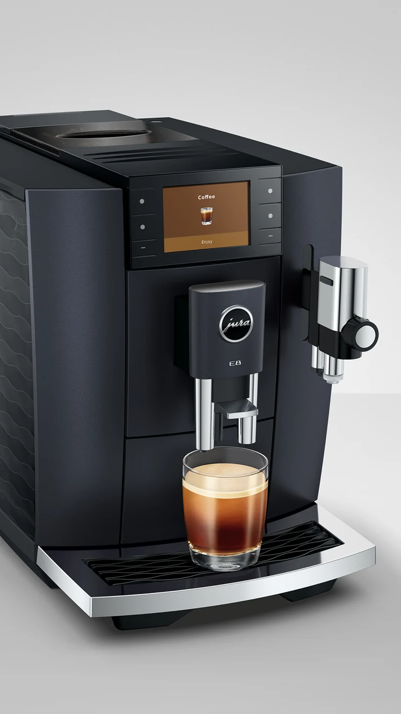JURA E8 Cosmic Black Automatic Coffee Machine