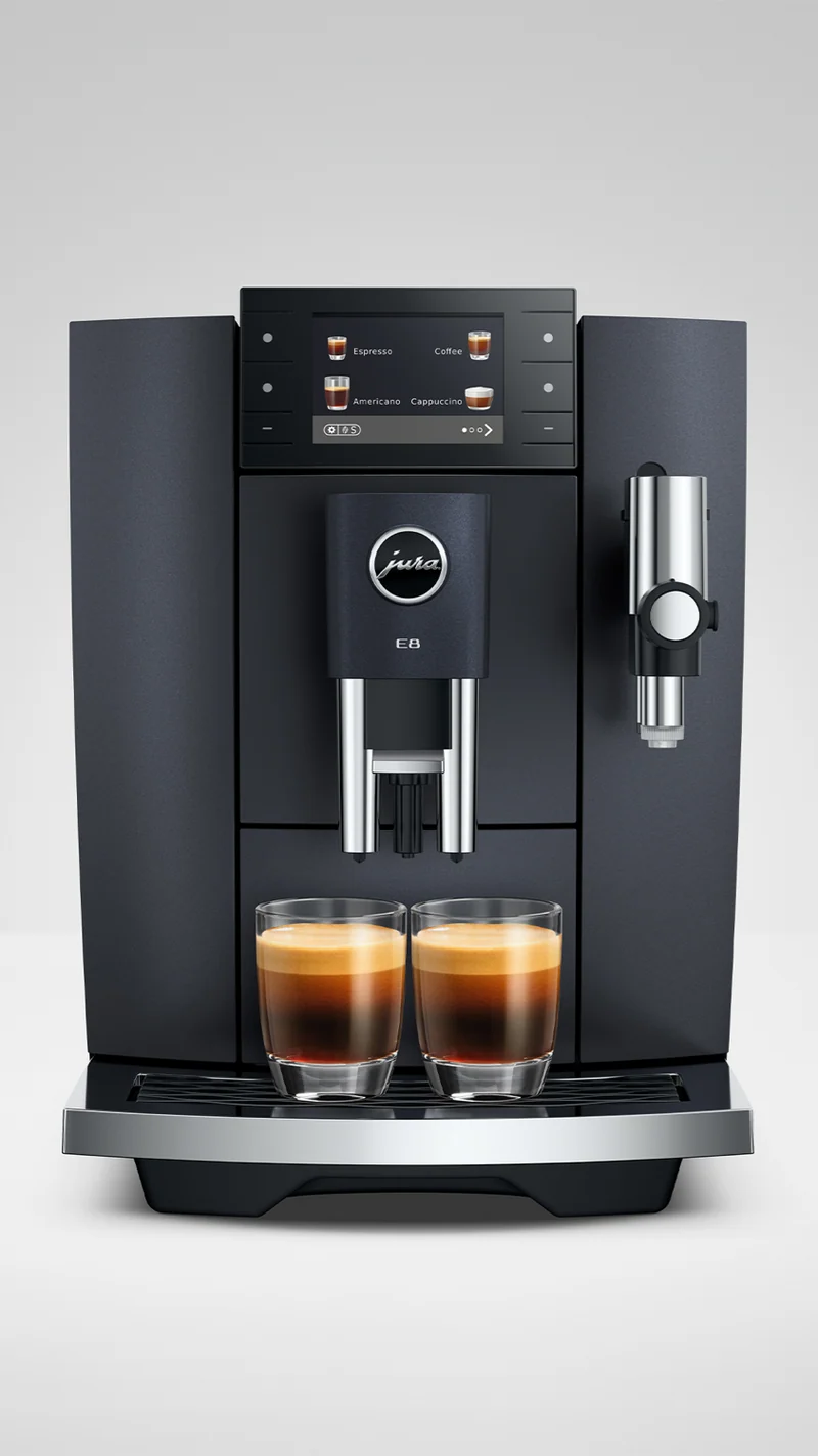 JURA E8 Cosmic Black Automatic Coffee Machine