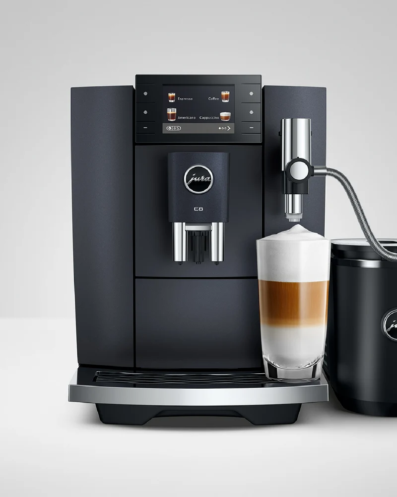 JURA E8 Cosmic Black Automatic Coffee Machine