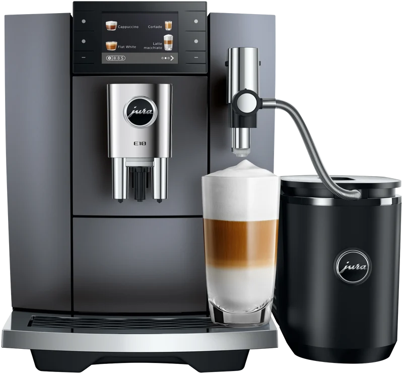 JURA E10 Onxy Gray Automatic Coffee Machine