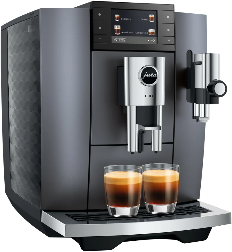 JURA E10 Onxy Gray Automatic Coffee Machine