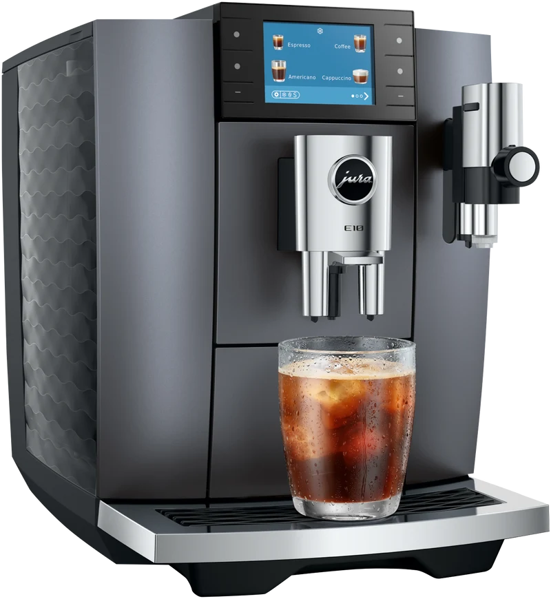 JURA E10 Onxy Gray Automatic Coffee Machine