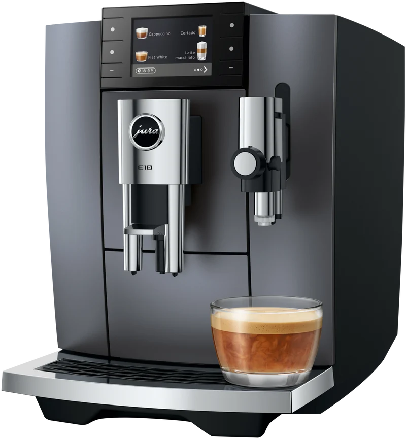 JURA E10 Onxy Gray Automatic Coffee Machine