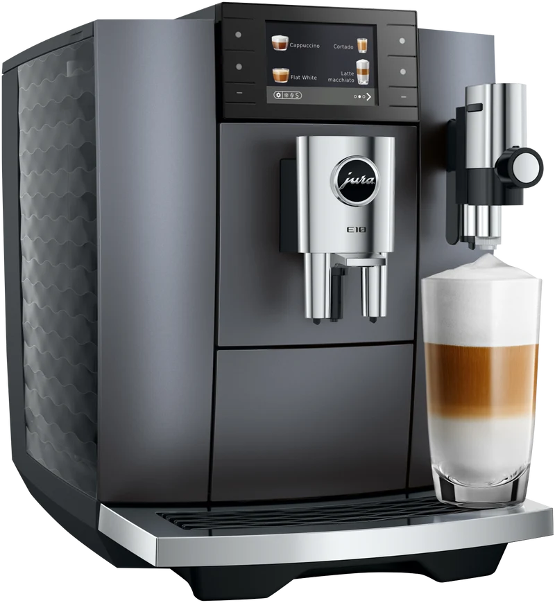 JURA E10 Onxy Gray Automatic Coffee Machine