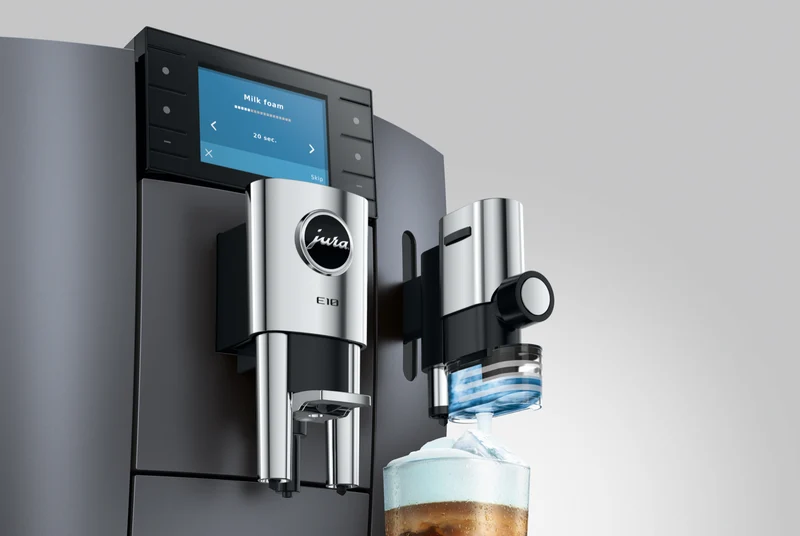 JURA E10 Onxy Gray Automatic Coffee Machine