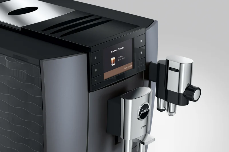 JURA E10 Onxy Gray Automatic Coffee Machine