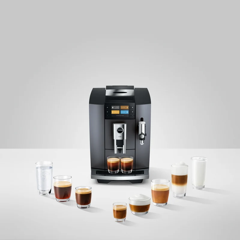 JURA E10 Onxy Gray Automatic Coffee Machine