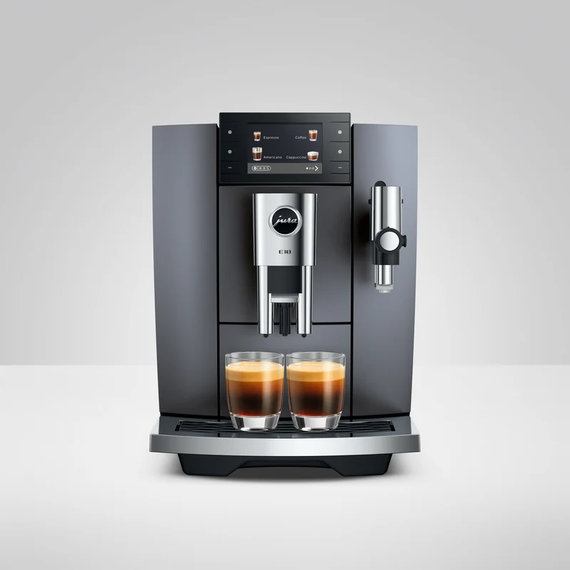 JURA E10 Onxy Gray Automatic Coffee Machine