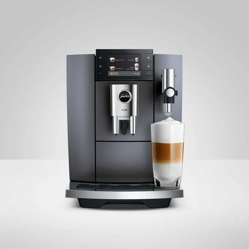 JURA E10 Onxy Gray Automatic Coffee Machine