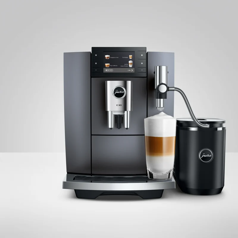 JURA E10 Onxy Gray Automatic Coffee Machine